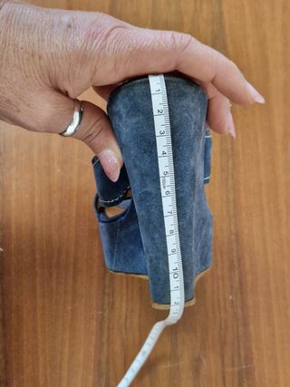 Sandali Tinta Unità similcamoscio tg 36