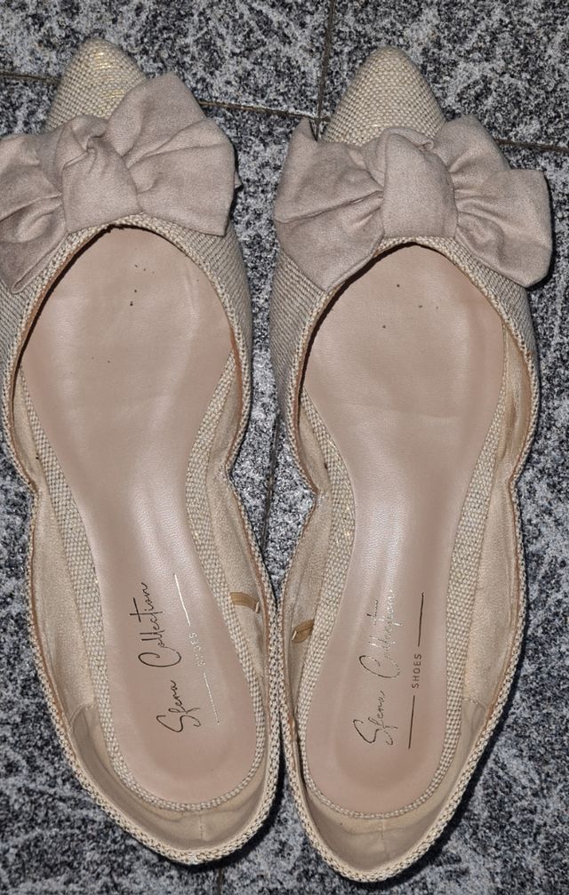 Bailarinas mujer Sfera beige Número 40