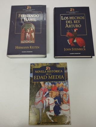10 libros precintados novela histórica edad media