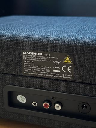 Tocadiscos MAGINION Rrp-1 Retro Bluetooth