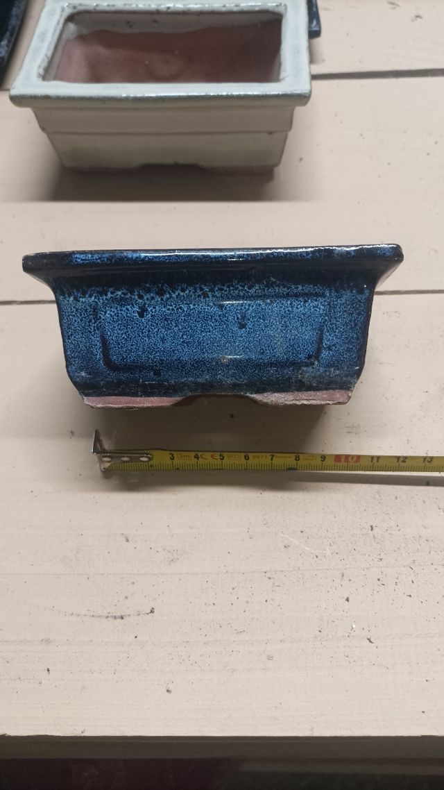 Macetas Bonsái - Cerámica Blanca