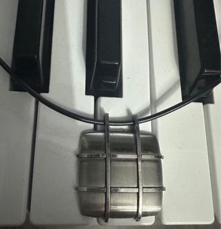 Colgante Viceroy acero gris plata