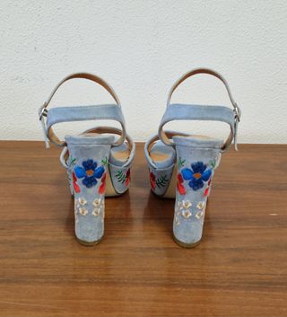 Sandali similcamoscio Fioi&Spine tg 36