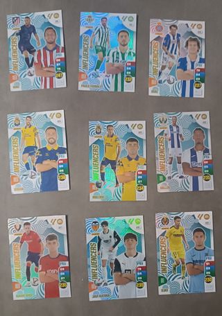 Adrenalyn XL - Influencers (9 cromos)