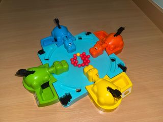 Juego tragabolas Hipopótamos