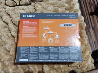 Switch Gigabit D-Link DGS-1005D 5 puertos
