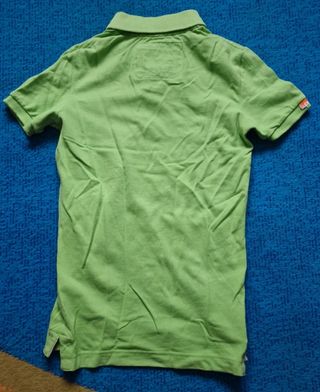 Polo Superdry verde talla S