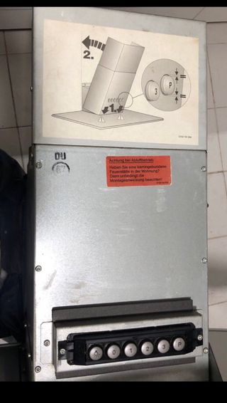 Campana extractora cocina