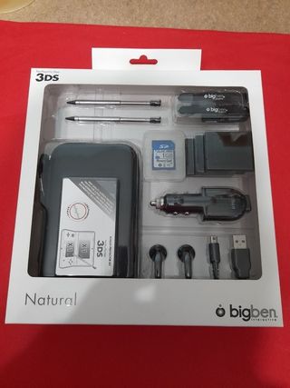 Oferta.NUEVO.Funda rígida 3DS + Accesorios 