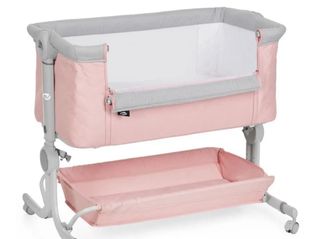 Cuna colecho bebé rosa