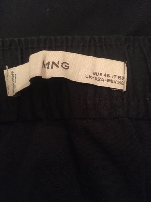 Pantalón Mango Jogger Azul Oscuro a estrenar