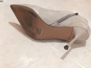 Stivaletti beige Lora Ferres