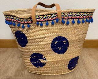 Capazo playa - Bolso rafia