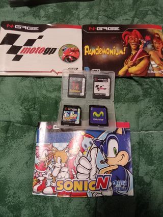 Juegos Nokia N-Gage + Manuales