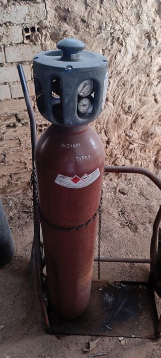 Botella de acetileno