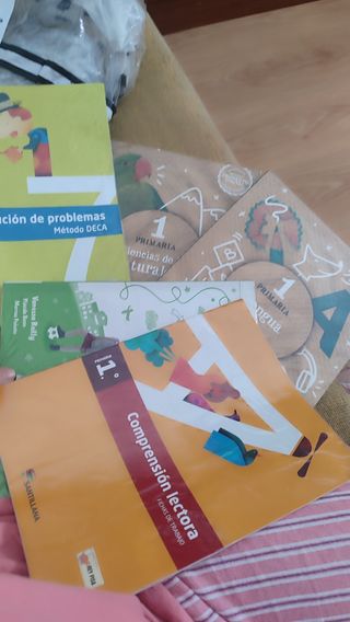 Libros primero de primaria