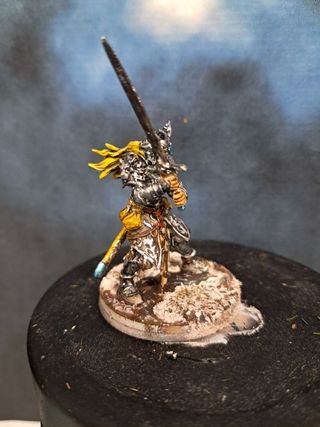Miniatura Guerrera pintada