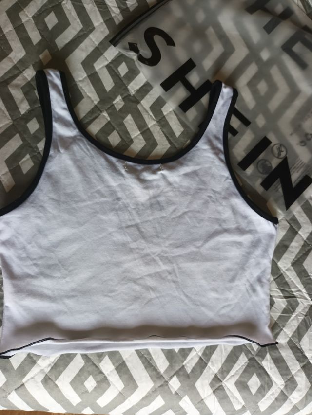 Top tirantes blanco  XS