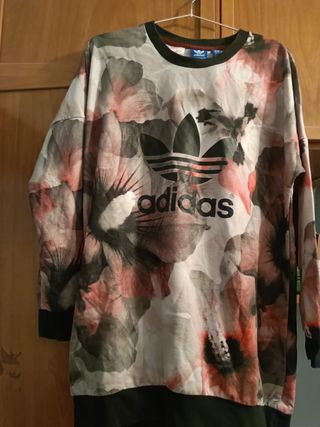Pulóver Adidas flores M