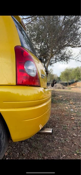 Línea escape clio sport