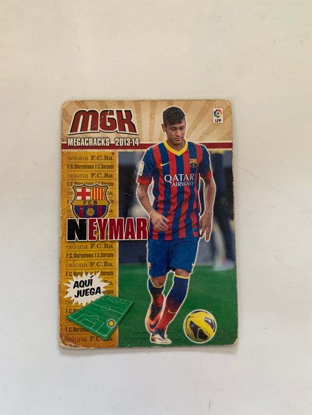 Cromo Neymar Jr. Panini Megacracks 2013-14