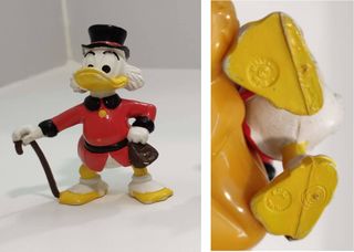 Lote vintage de muñecos Disney y otros