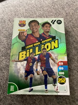 Lamine Yamal & Raphinha Adrenalyn 24-25 Billion