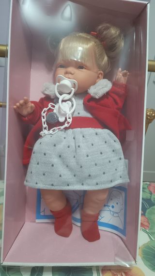 Muñeca bebé Reborn 40 cm