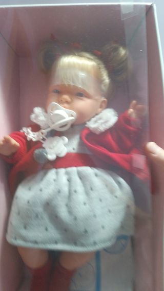Muñeca bebé Reborn 40 cm