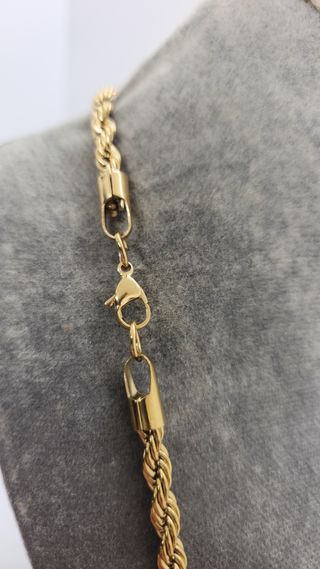 Collar dije herradura oro