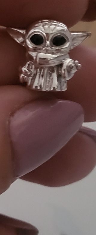 Charm Plata Baby Yoda