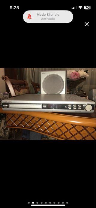 Home Cinema Philips DVD/CD - Gris