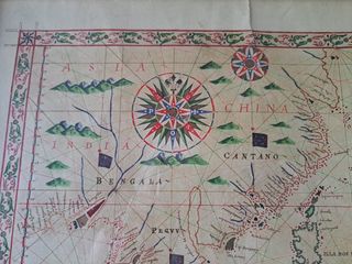 Mapa antiguo Extremo Oriente giovanni mesina