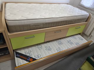 Cama nido 90x190 - Madera maciza!