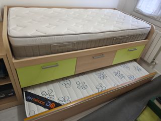 Cama nido 90x190 - Madera maciza!