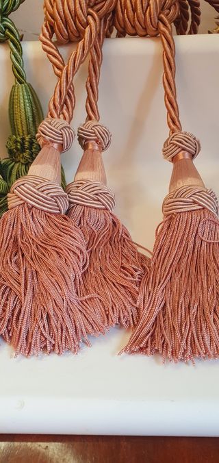 2 Passamanerie Tende - Verde Oliva & Rosa