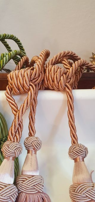 2 Passamanerie Tende - Verde Oliva & Rosa