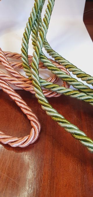 2 Passamanerie Tende - Verde Oliva & Rosa