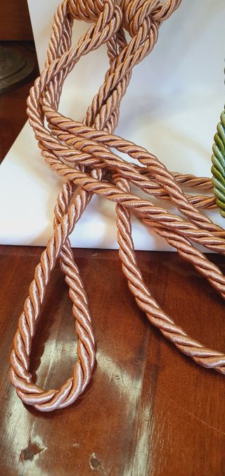 2 Passamanerie Tende - Verde Oliva & Rosa