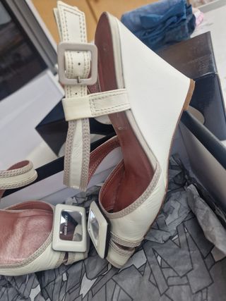 Sandalias Miss Sixty blancas - Talla 38