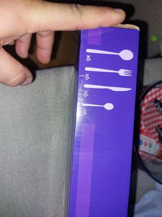 Cubiertos SCOLA (24p) nuevos