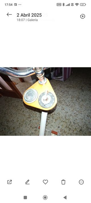 Bicicleta estática Ciclostatic plegable