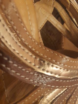 Sandali zeppa estate donna marroni