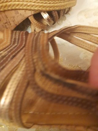 Sandali zeppa estate donna marroni