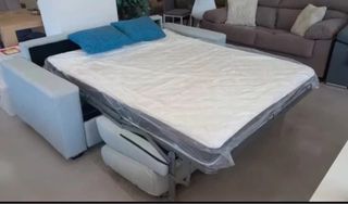 Sofá cama italiano gris