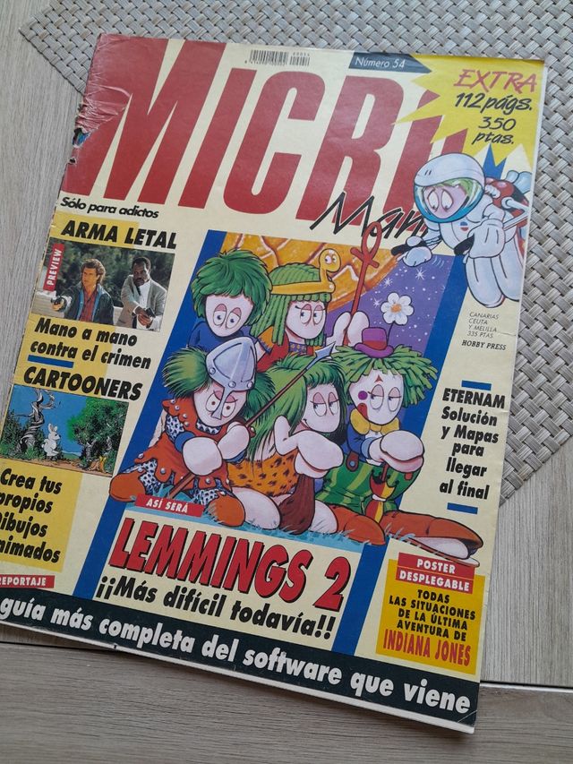 REVISTA MICROMANIA 54