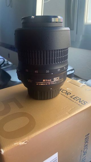 Cámara réflex: Nikon D810 + objetivos