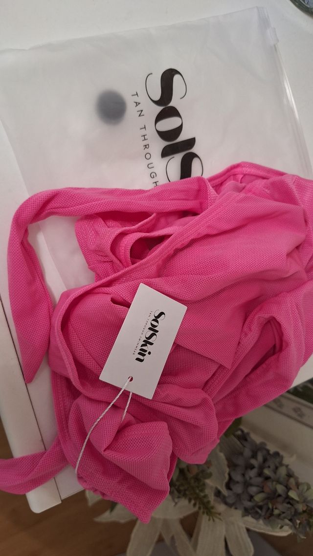 Bañador bronceador Solskin rosa XL