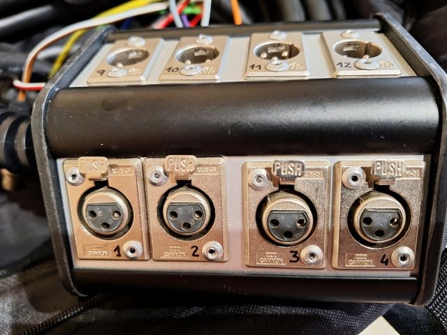 Manguera escenario audio 12 pares - 37m