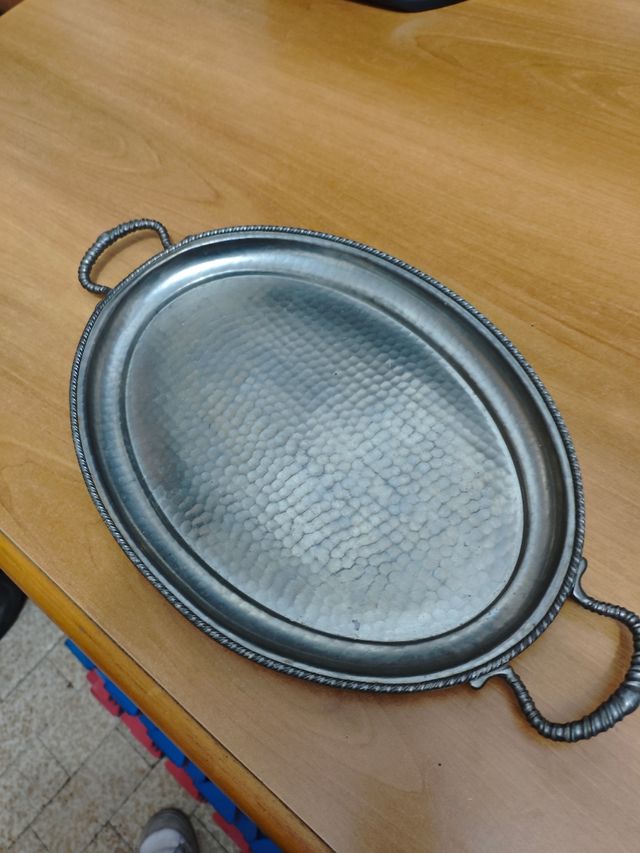 Vassoio in peltro 95%